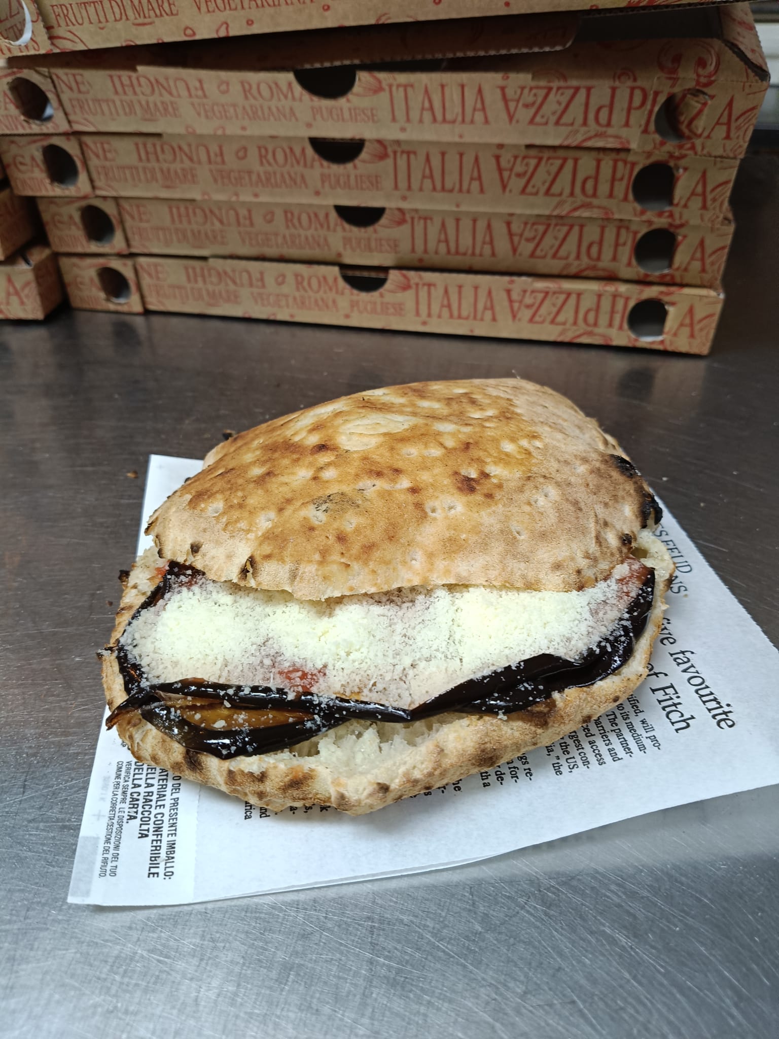 Panino alla Parmigiana
